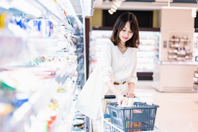 食材はまとめ買いしておく