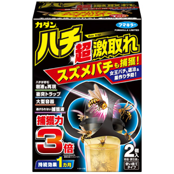 カダン ハチ超激取れ 2個入