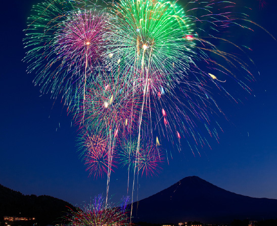 河口湖湖上祭