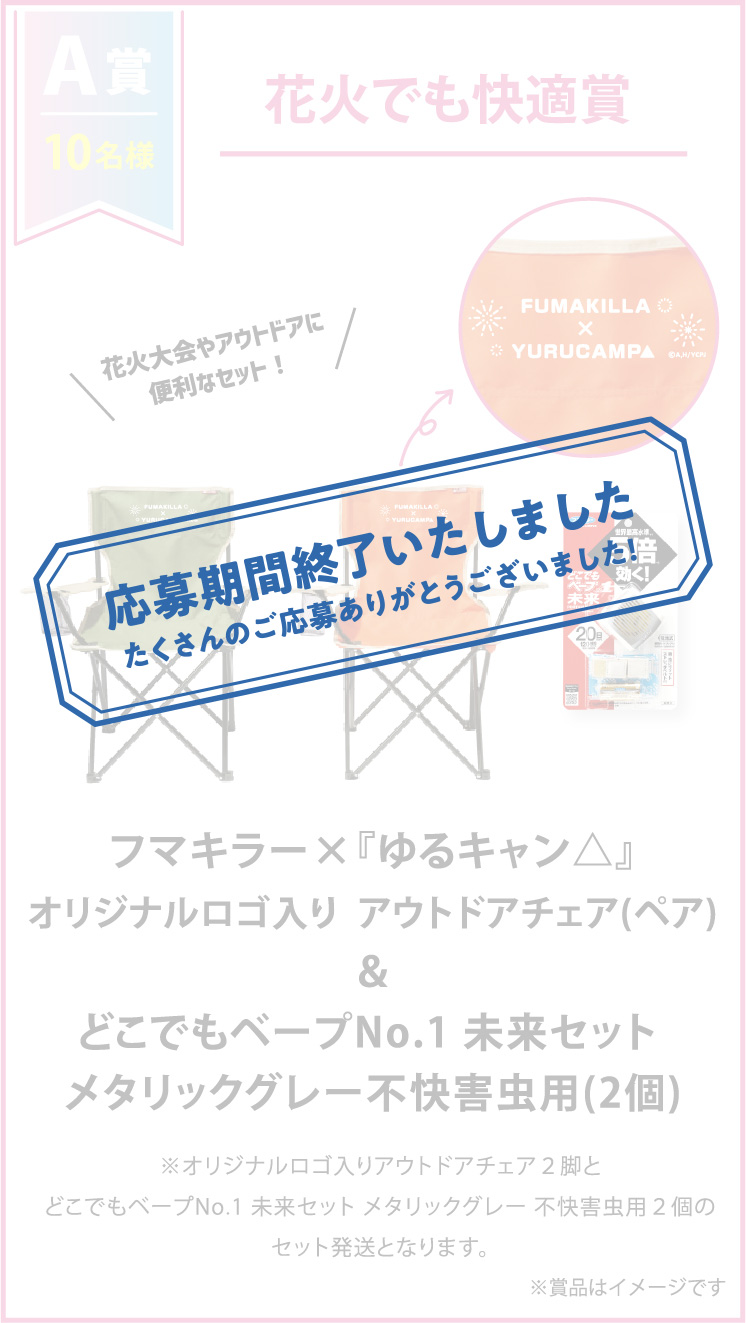 A賞 花火でも快適賞