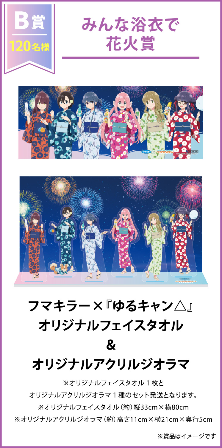 B賞 みんな浴衣で花火賞