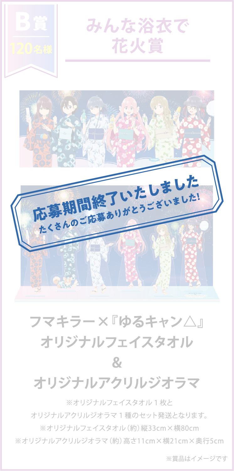 B賞 みんな浴衣で花火賞